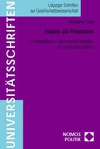 Enlarge image Cover: Region als Programm - Nomos