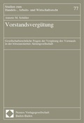 Abbildung von: Vorstandsvergütung - Nomos