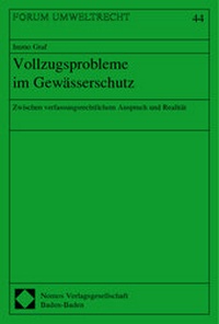 Abbildung von: Vollzugsprobleme im Gewässerschutz - Nomos