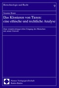 Bild: Das Klonieren von Tieren: eine ethische und rechtliche Analyse - Nomos