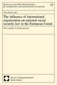 Abbildung von: The influence of international organization on national social security law in the European Union - Nomos