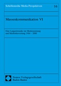 Cover: Massenkommunikation VI - Nomos