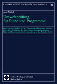 Bild: Umweltprüfung für Pläne und Programme - Nomos