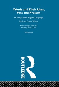 Abbildung von: Words & Their Uses Past Presen - Routledge