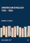 Cover: American English 1781 - 1921 - Routledge