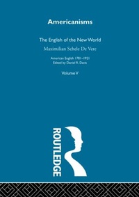 Abbildung von: Americanisms:English New World - Routledge