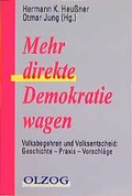 Cover: Mehr direkte Demokratie wagen - Olzog