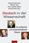 Cover: Deutsch in der Wissenschaft - Olzog