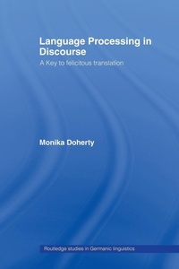 Abbildung von: Language Processing in Discourse - Routledge