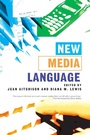 Cover: New Media Language - Routledge