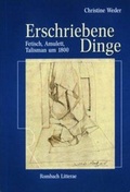 Cover: Erschriebene Dinge - Rombach Druck- und Verlagshaus