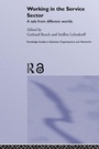 Cover: Working in the Service Sector - Routledge