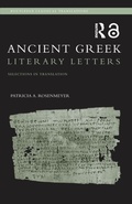 Cover: Ancient Greek Literary Letters - Routledge