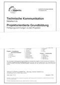 Cover: Arbeitsbl&auml;tter Fertigungszeichnungen - Europa-Lehrmittel