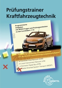 Abbildung von: Prüfungstrainer Kraftfahrzeugtechnik - Europa-Lehrmittel