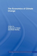 Cover: The Economics of Climate Change - Routledge