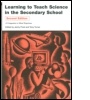 Cover: Learning to Teach Science in the Secondary School - Routledge Falmer