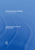 Cover: Communication Studies - Routledge
