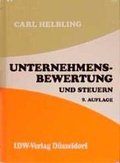 Cover: Unternehmensbewertung und Steuern - IDW