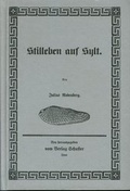 Cover: Stilleben auf Sylt - Schuster, Th
