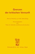 Cover: Grenzen der kritischen Vernunft - Schwabe Verlagsgruppe AG Schwabe Verlag