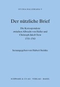 Cover: Studia Halleriana / Der n&uuml;tzliche Brief - Schwabe Verlagsgruppe AG Schwabe Verlag