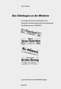 Cover: Das Unbehagen an der Moderne - Schwabe Verlagsgruppe AG Schwabe Verlag