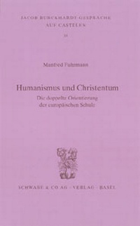 Abbildung von: Humanismus und Christentum - Schwabe Verlagsgruppe AG Schwabe Verlag
