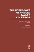 Cover: Coleridge Notebooks V2 Notes - Routledge