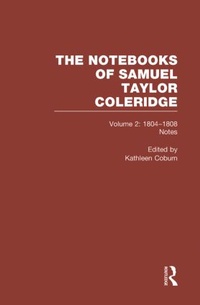 Enlarge image Cover: Coleridge Notebooks V2 Notes - Routledge