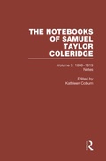 Cover: Coleridge Notebooks V3 Notes - Routledge