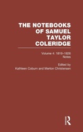 Cover: Coleridge Notebooks V4 Notes - Routledge
