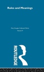 Cover: Rules and Meanings - Routledge