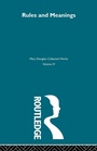 Cover: Rules and Meanings - Routledge