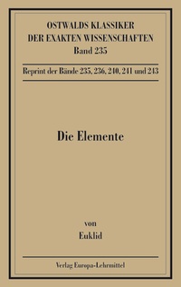 Abbildung von: Die Elemente (Euklid) - Europa-Lehrmittel