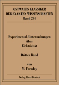 Abbildung von: Experimentaluntersuchungen über Elektricität, Band 3 (Faraday) - Europa-Lehrmittel