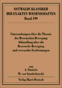 Abbildung von: Untersuchungen über die Theorie der Brownschen Bewegung (Smoluchowski, Einstein) - Europa-Lehrmittel