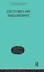 Cover: Lectures on Philosophy - Routledge