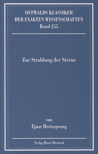 Abbildung von: Zur Strahlung der Sterne (Hertzsprung) - Europa-Lehrmittel