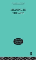 Cover: Meaning in the Arts - Routledge