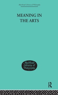 Enlarge image Cover: Meaning in the Arts - Routledge