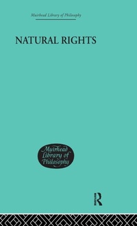 Enlarge image Cover: Natural Rights - Routledge