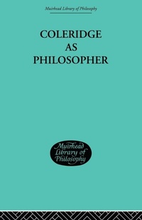 Enlarge image Cover: Coleridge as Philosopher - Routledge