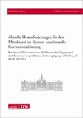 Cover: Aktuelle Herausforderungen f&uuml;r den Mittelstand im Kontext zunehmender Internationalisierung - IDW