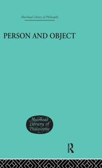 Enlarge image Cover: Person and Object - Routledge