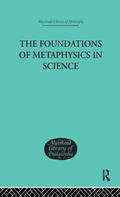 Cover: The Foundations of Metaphysics in Science - Routledge