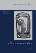Cover: Neue Studien zum Sedfest - Schwabe Verlagsgruppe AG Schwabe Verlag
