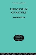 Cover: Hegel's Philosophy of Nature - Routledge