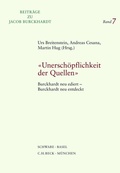Cover: "Unersch&ouml;pflichkeit der Quellen" - Schwabe Verlagsgruppe AG Schwabe Verlag