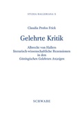 Cover: Gelehrte Kritik - Schwabe Verlagsgruppe AG Schwabe Verlag